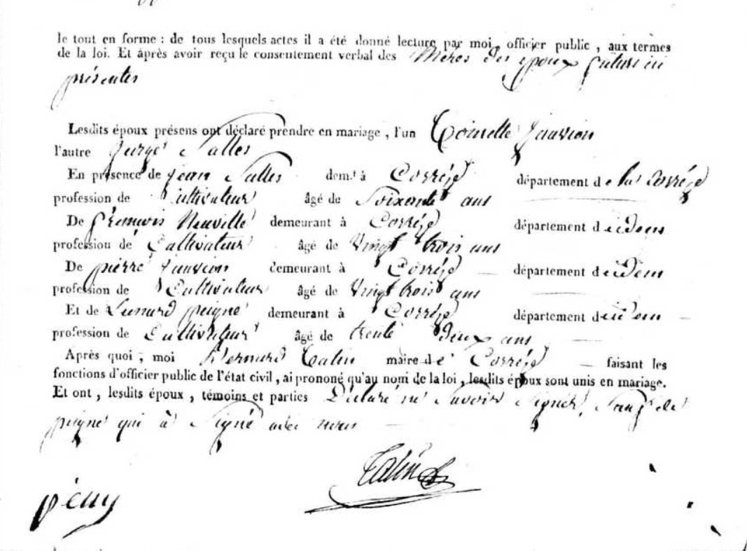 Mariage Salles Georges - Jauvion Toinette 02_02_1818 -2.jpg